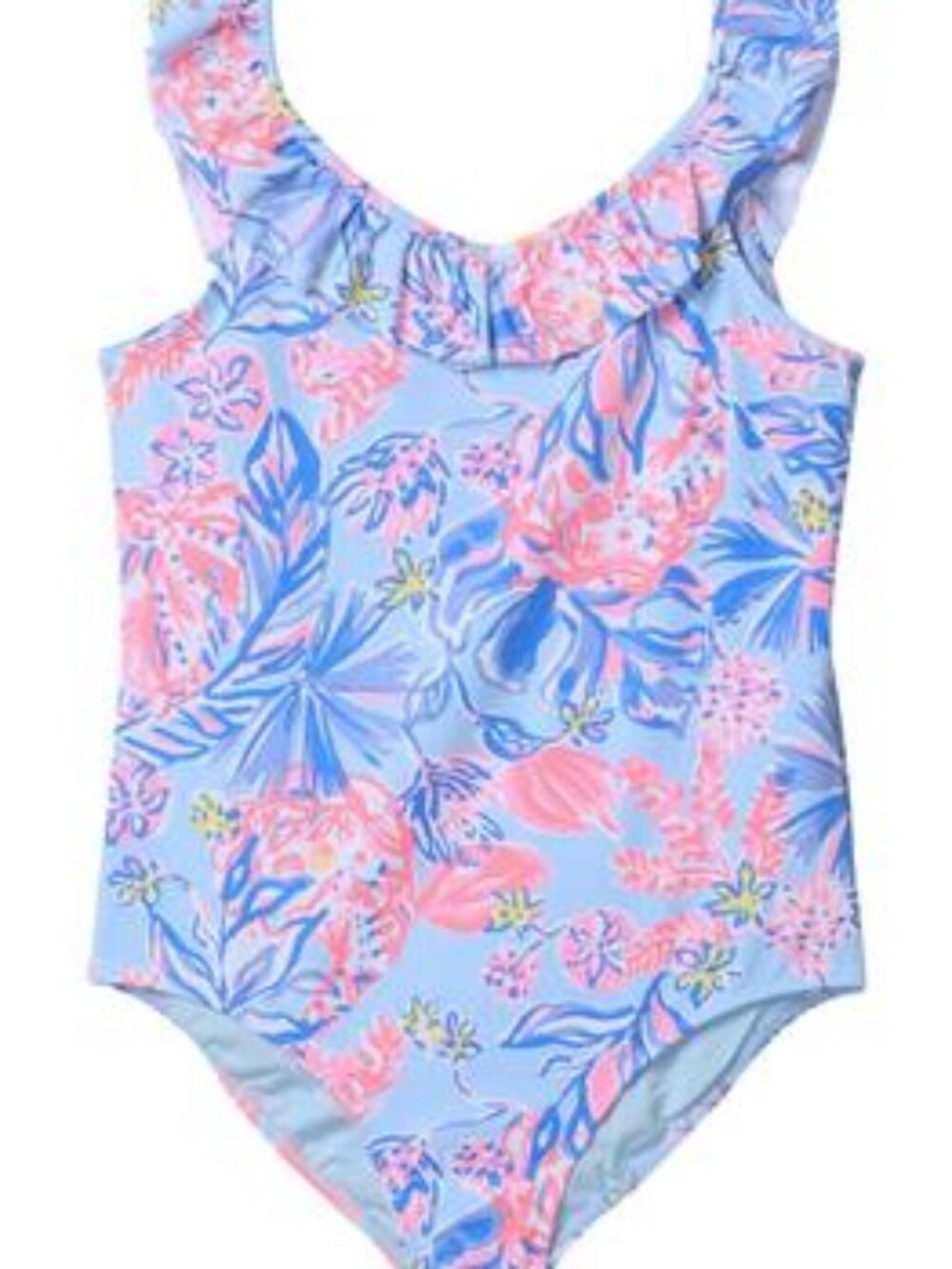 Lilly Pulitzer Girls' Standard Janah Swimsuit UPF 50+